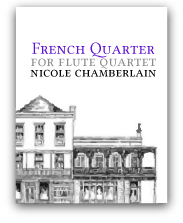 French Quarter for flute quartet