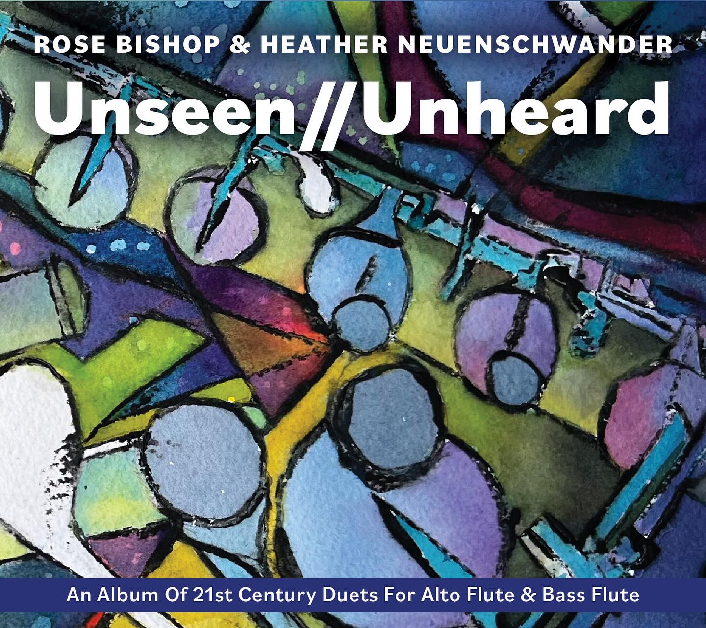 Unseen Unheard Album, Vicuna for alto flute and bass flute by Nicole Chamberlain