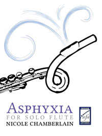 Asphyxia for solo flute