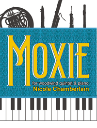 Moxie for woodwind quintet and piano