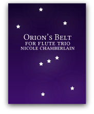Orion's Belt for flute trio