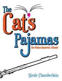 The Cat's Pajamas for flute quartet